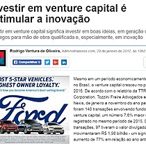 Investir em venture capital  estimular a inovao